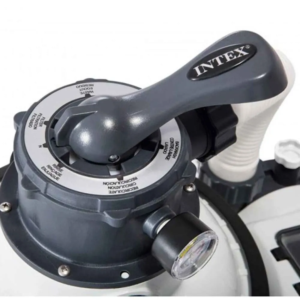 Piscine & Spa-vidaXL Intex Pompe de filtration à sable Krystal Clear 26644GS 4,5 m³/h