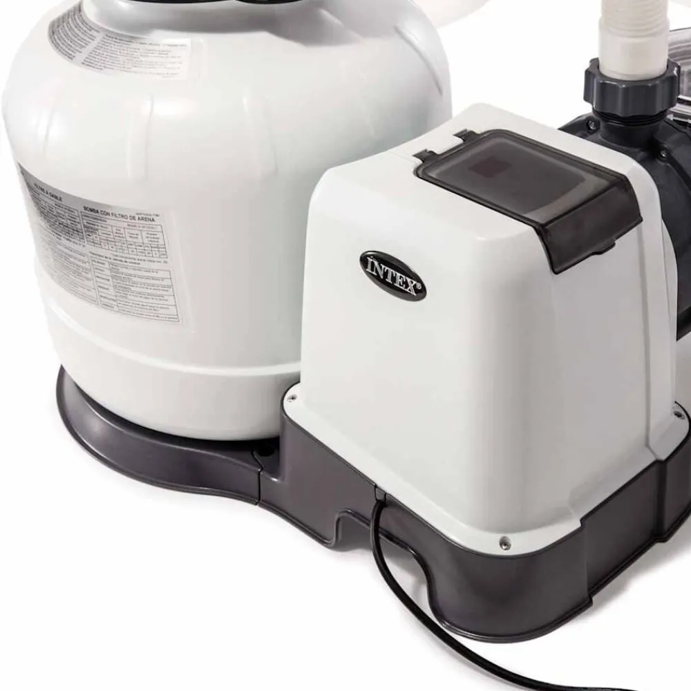 Piscine & Spa-vidaXL Intex Pompe de filtration à sable Krystal Clear 26648GS 10,5 m³/h