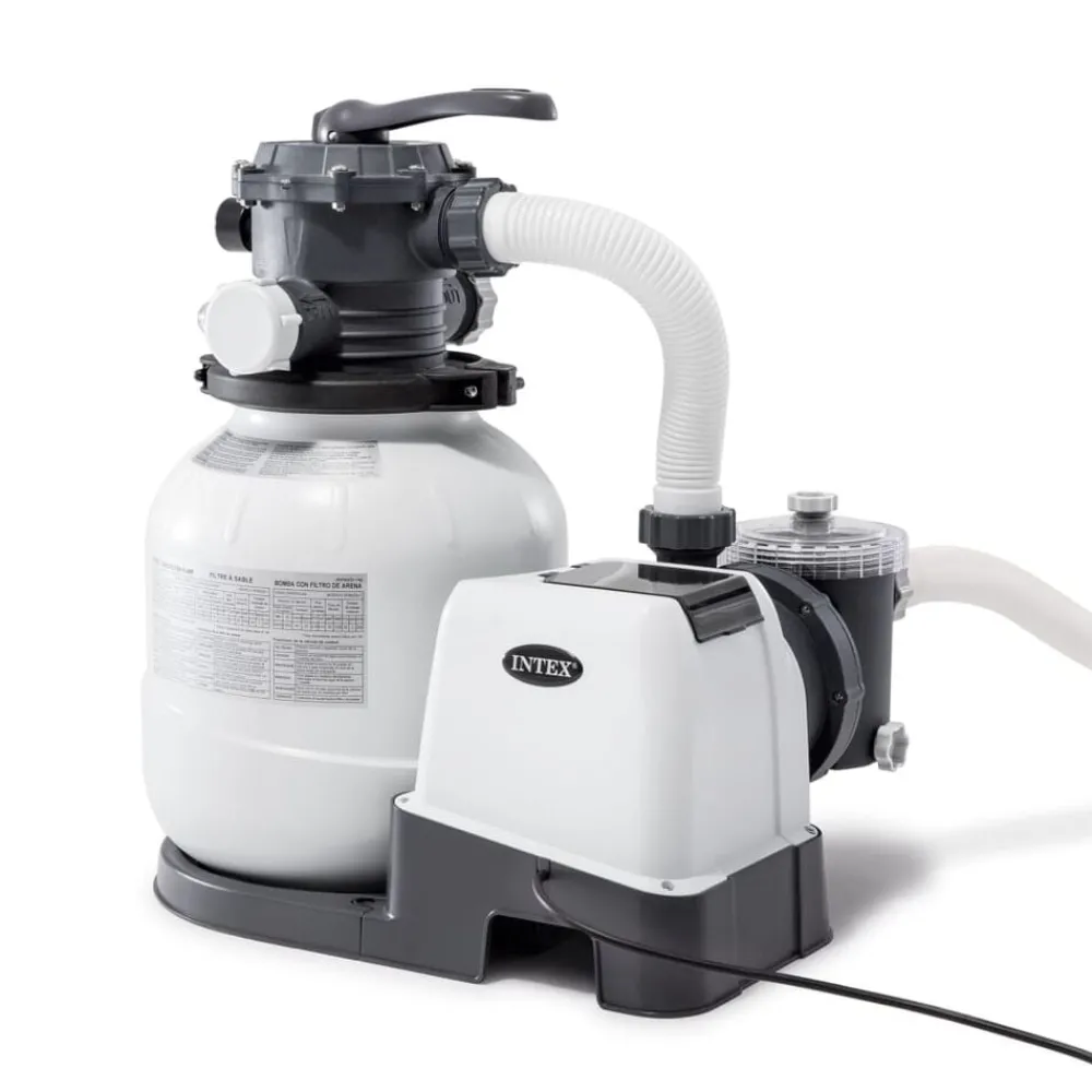 Piscine & Spa-vidaXL Intex Pompe de filtration à sable Krystal Clear 26646GS 7,9 m³/h