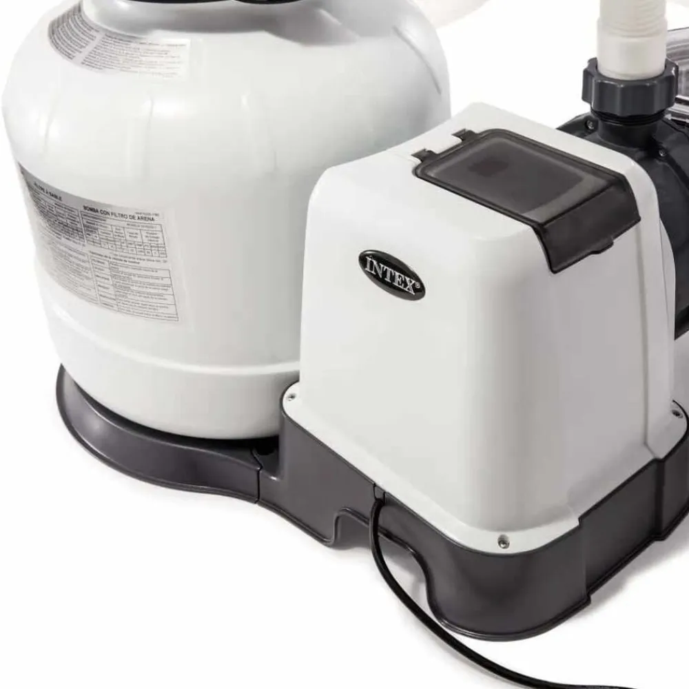 Piscine & Spa-vidaXL Intex Pompe de filtration à sable Krystal Clear 26648GS 10,5 m³/h