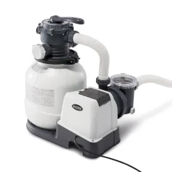 Piscine & Spa-vidaXL Intex Pompe de filtration à sable Krystal Clear 26646GS 7,9 m³/h