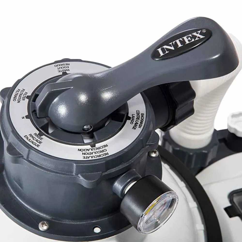 Piscine & Spa-vidaXL Intex Pompe de filtration à sable Krystal Clear 26646GS 7,9 m³/h