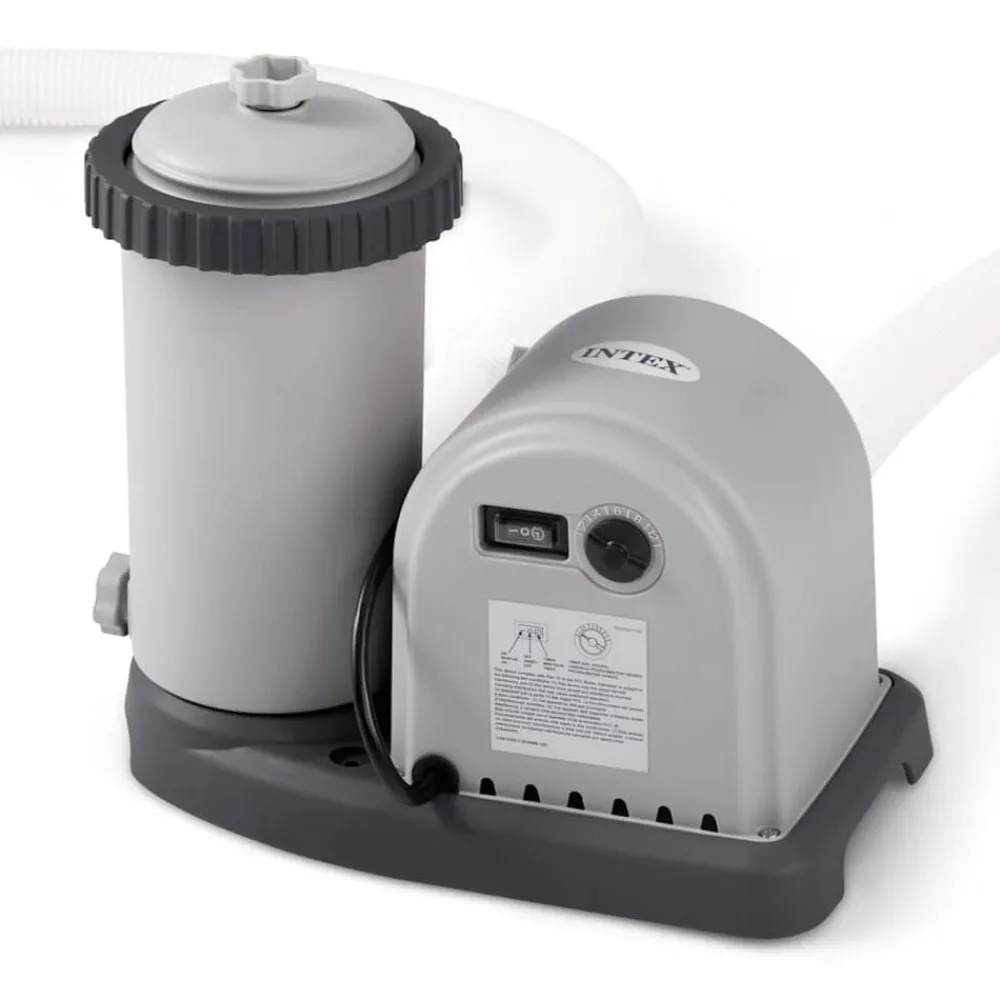 vidaXL Intex Pompe filtrante à cartouche 5678 L / h 28636GS