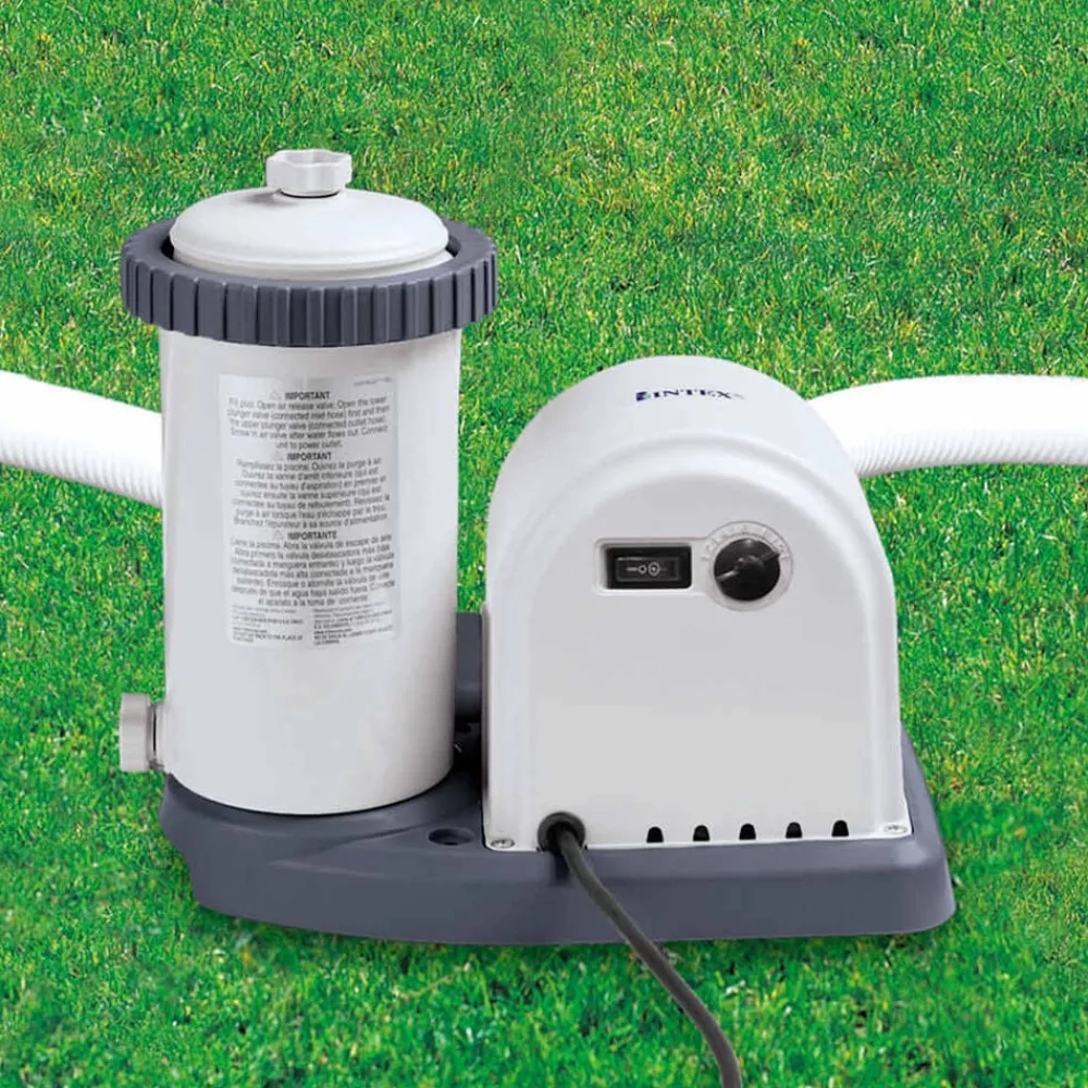 vidaXL Intex Pompe filtrante à cartouche 5678 L / h 28636GS