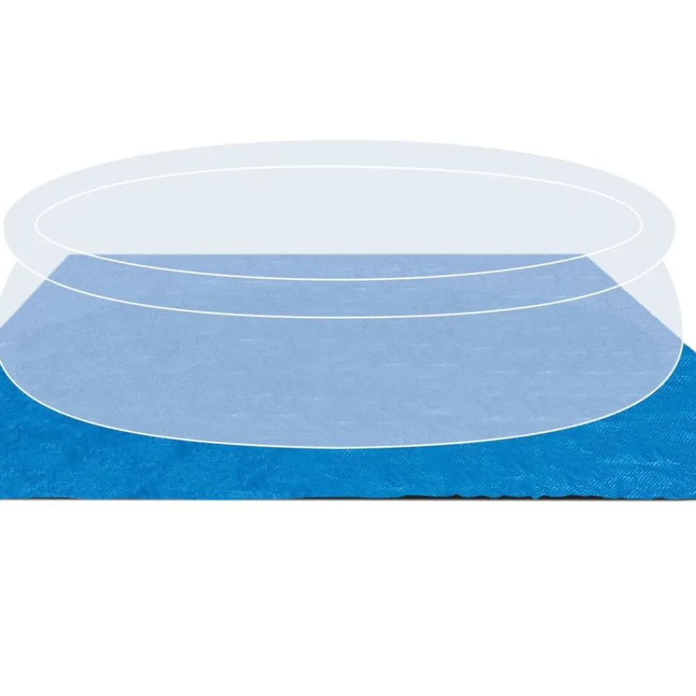 Piscine & Spa-vidaXL Intex Tapis carré de sol pour piscine 472 x 472 cm 28048