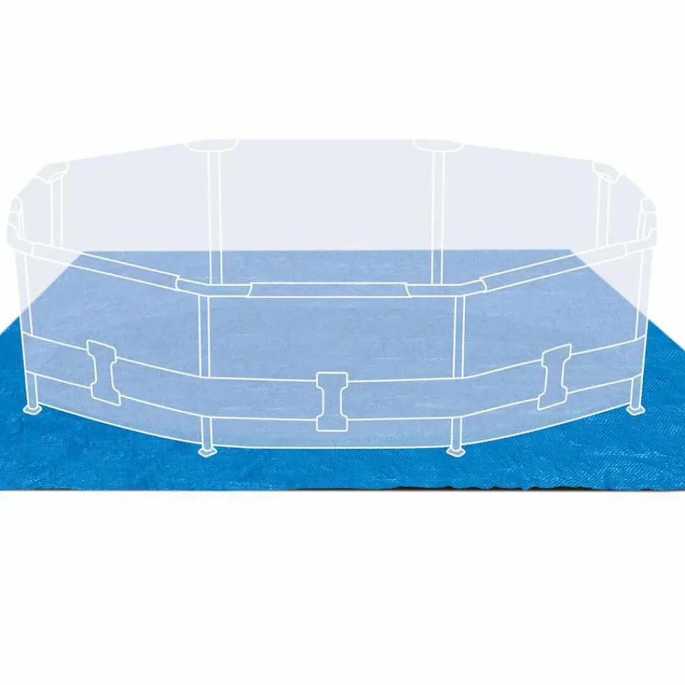 Piscine & Spa-vidaXL Intex Tapis carré de sol pour piscine 472 x 472 cm 28048