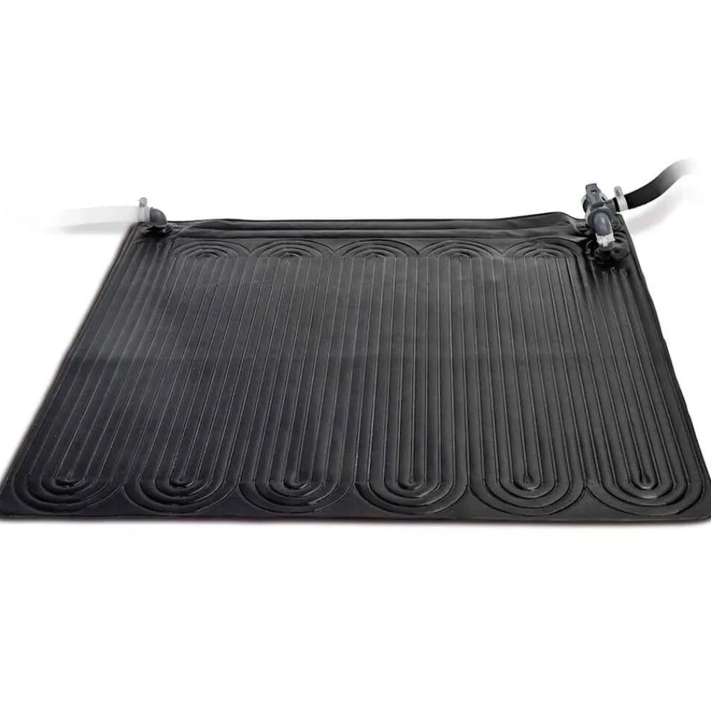 Piscine & Spa-vidaXL Intex Tapis solaire chauffant PVC 1,2x1,2 m noir 28685