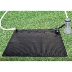 Piscine & Spa-vidaXL Intex Tapis solaire chauffant PVC 1,2x1,2 m Noir 28685