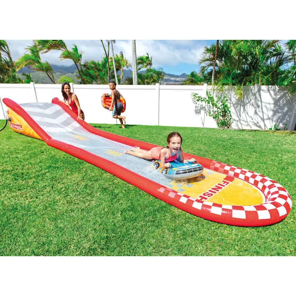 Piscine & Spa-vidaXL Intex Toboggan amusant de course 561x119x76 cm
