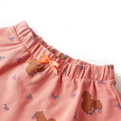 vidaXL Jupe pour enfants rose vieux 116