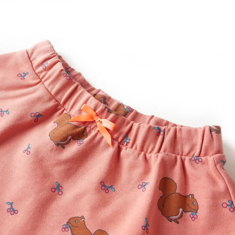 vidaXL Jupe pour enfants rose vieux 116
