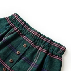 Vêtements & Accessoires-vidaXL Jupe pour enfants vert foncé 92
