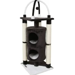 vidaXL Kerbl Arbre à chats Onyx Noir et blanc 81507