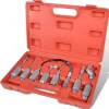 vidaXL Kit d’adapteur pour pistolet à graisse 7 pièces