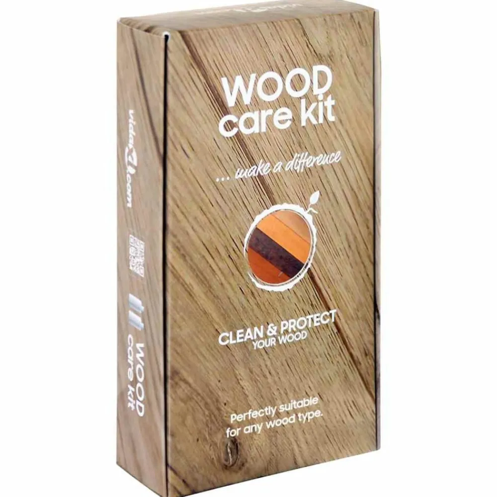 vidaXL Kit d'entretien du bois CARE KIT 2x250 ml