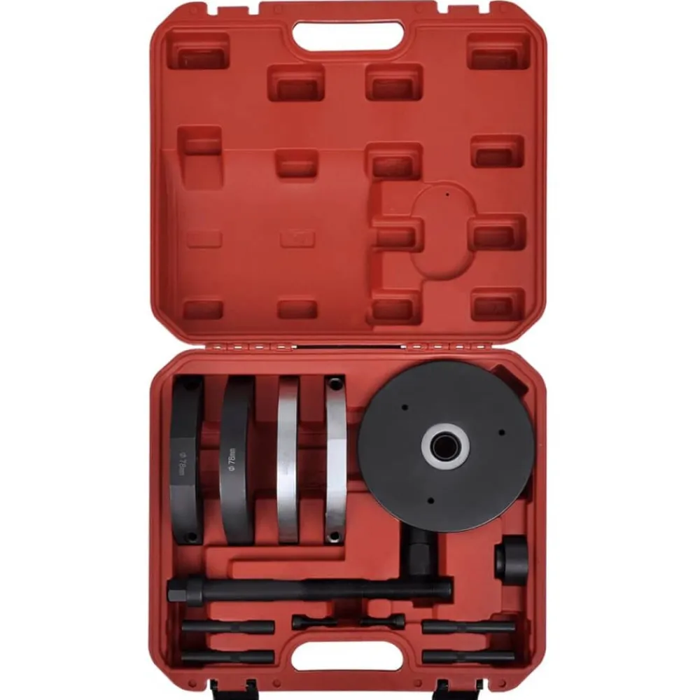 Equipement & Outils De Garage-vidaXL Kit d'outils roulement de moyeu de roue 14 pcs pour Ford, Mazda, Volvo