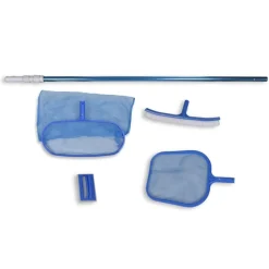 Piscine & Spa-vidaXL Kit entretien Piscine avec Manche Téléscopique et Brosse