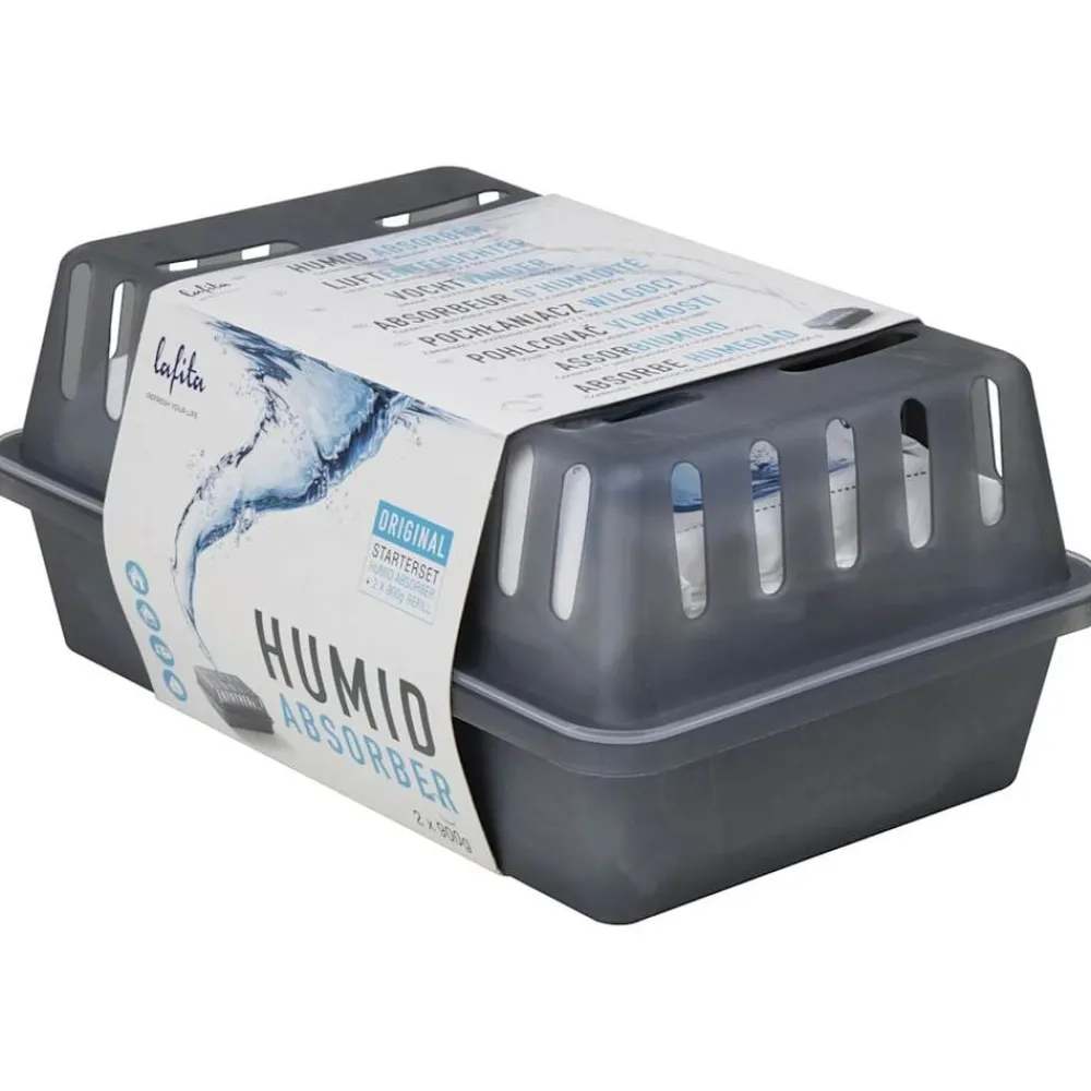 Produits Ménagers-vidaXL Lafita Absorbeurs d'humidité avec sacs de recharge 2 pcs 900 g