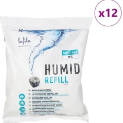 Produits Ménagers-vidaXL Lafita Recharges pour absorbeur d'humidité 12 pcs 450 g