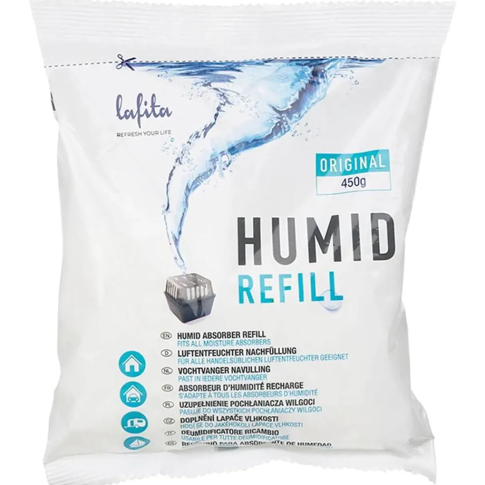 Produits Ménagers-vidaXL Lafita Recharges pour absorbeur d'humidité 12 pcs 450 g