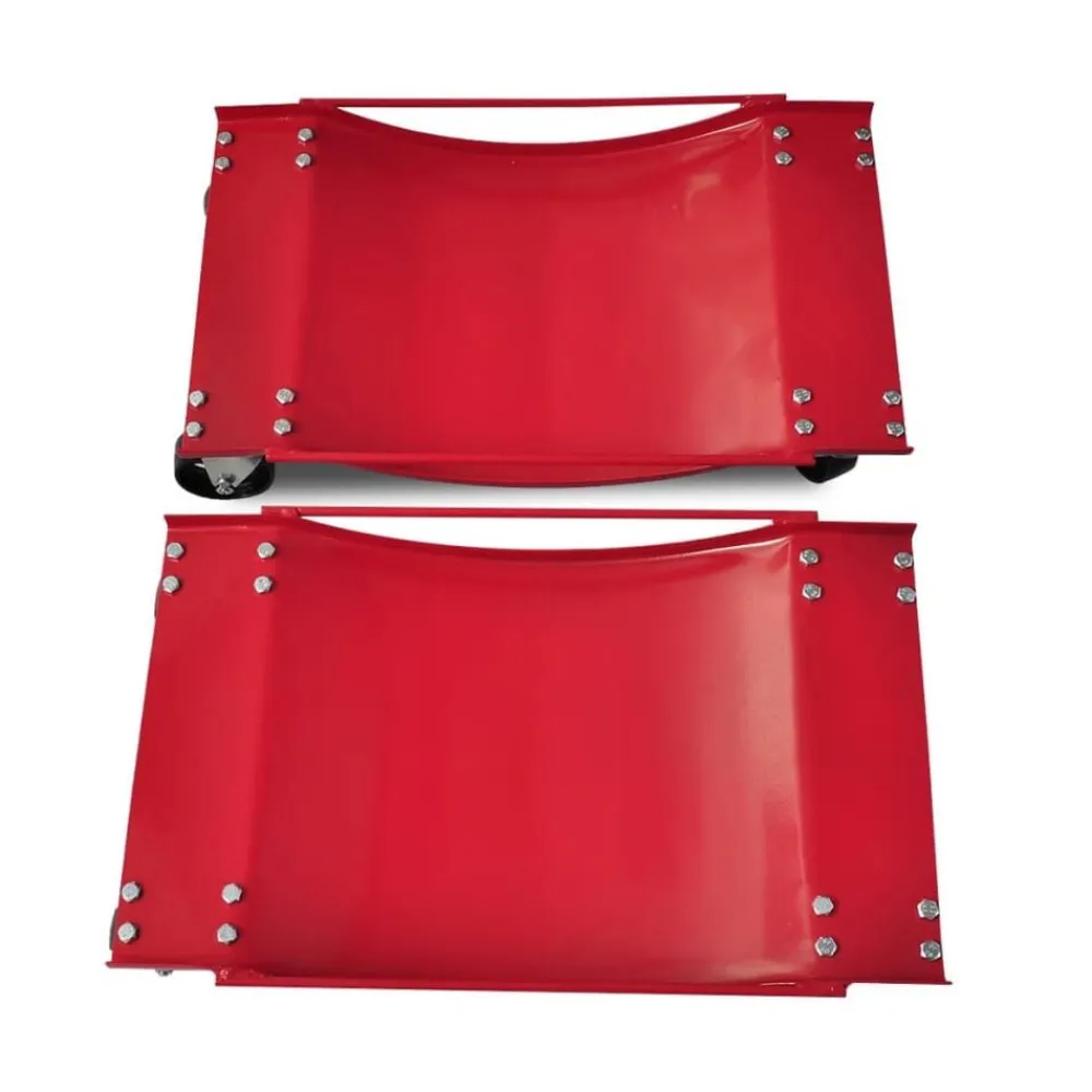 Outils-vidaXL Lot de 2 chariot de visite 500kg