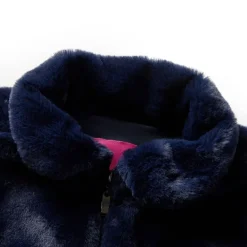 Vêtements & Accessoires-vidaXL Manteau pour enfants 92 Bleu marine