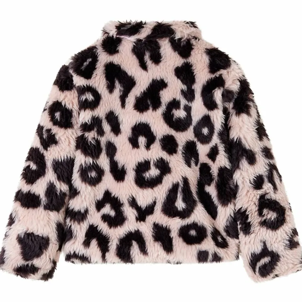 Vêtements & Accessoires-vidaXL Manteau pour enfants fausse fourrure rose clair 92