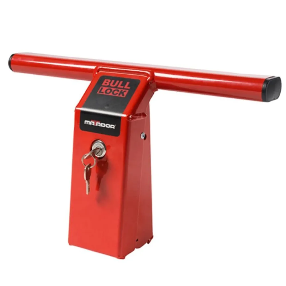 vidaXL Matador Barre de sécurité pour portière arrière de fourgon Rouge