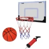 Jouets-vidaXL Mini Panier Basket Ball avec Ballon et Pompe