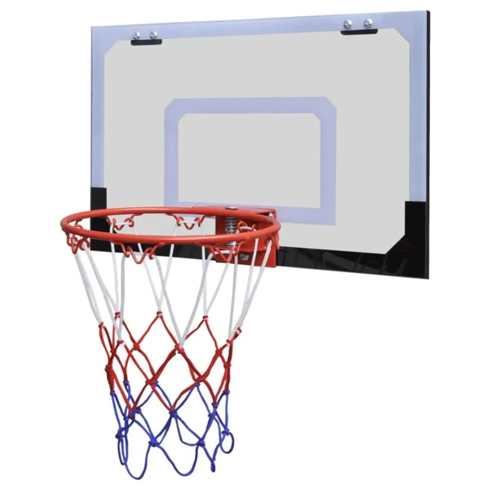 Jouets-vidaXL Mini Panier Basket Ball avec Ballon et Pompe