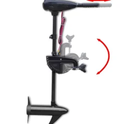 vidaXL Moteur électrique pour bateau P16 36 lbs