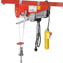 vidaXL Palan électrique 1000 W 300/600 kg
