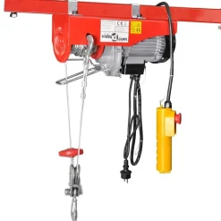 vidaXL Palan électrique 1000 W 200/400 kg
