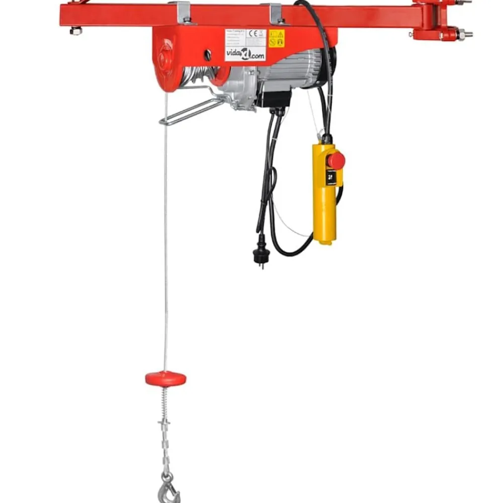 vidaXL Palan électrique 1300 W 400/800 kg