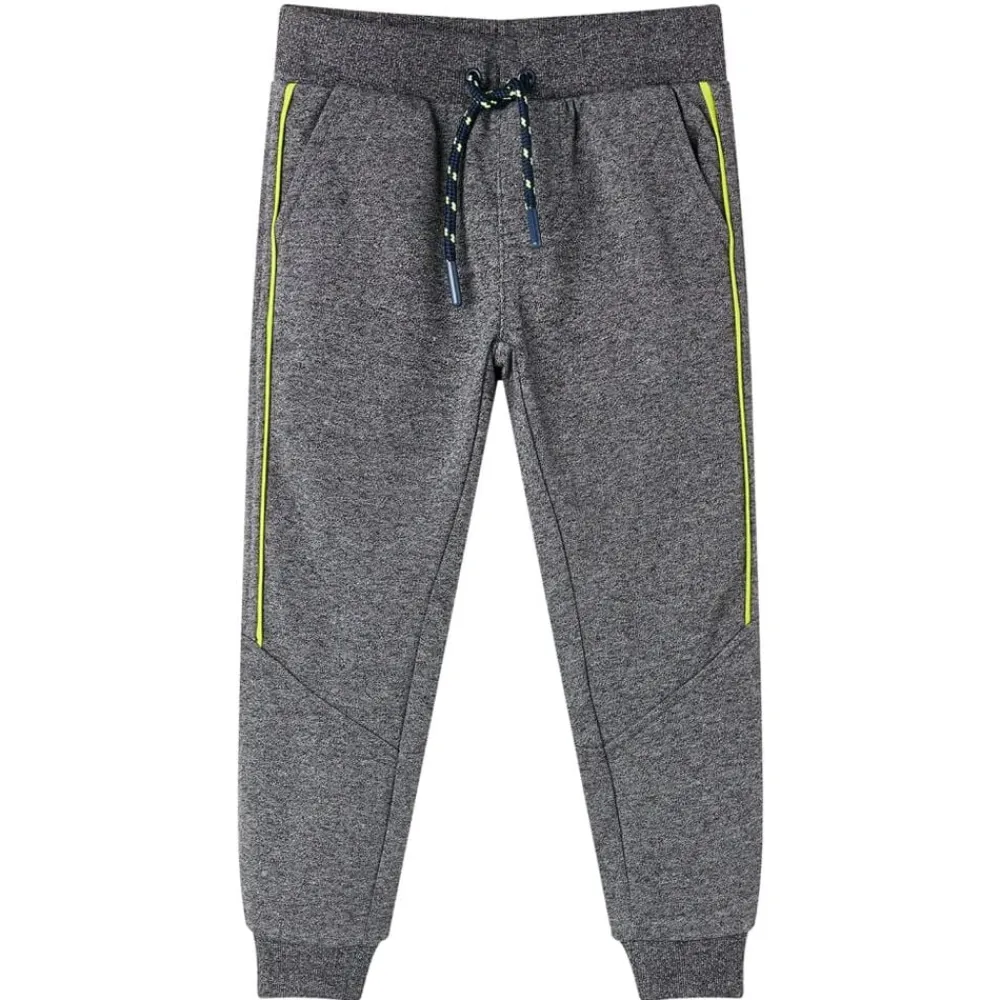 Vêtements & Accessoires-vidaXL Pantalon de survêtement pour enfants gris mélangé 104