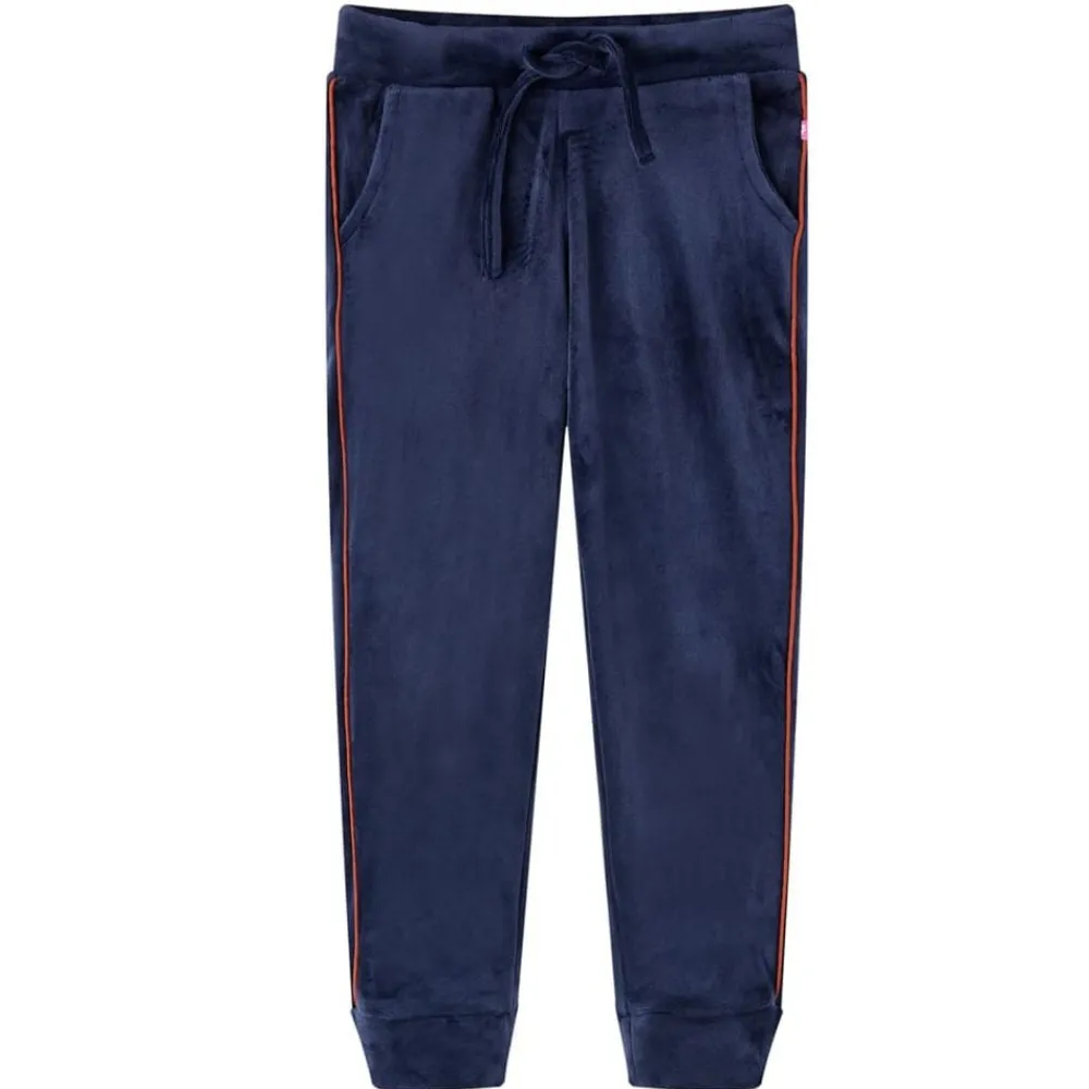 Vêtements & Accessoires-vidaXL Pantalon de survêtement pour enfants bleu marine 104