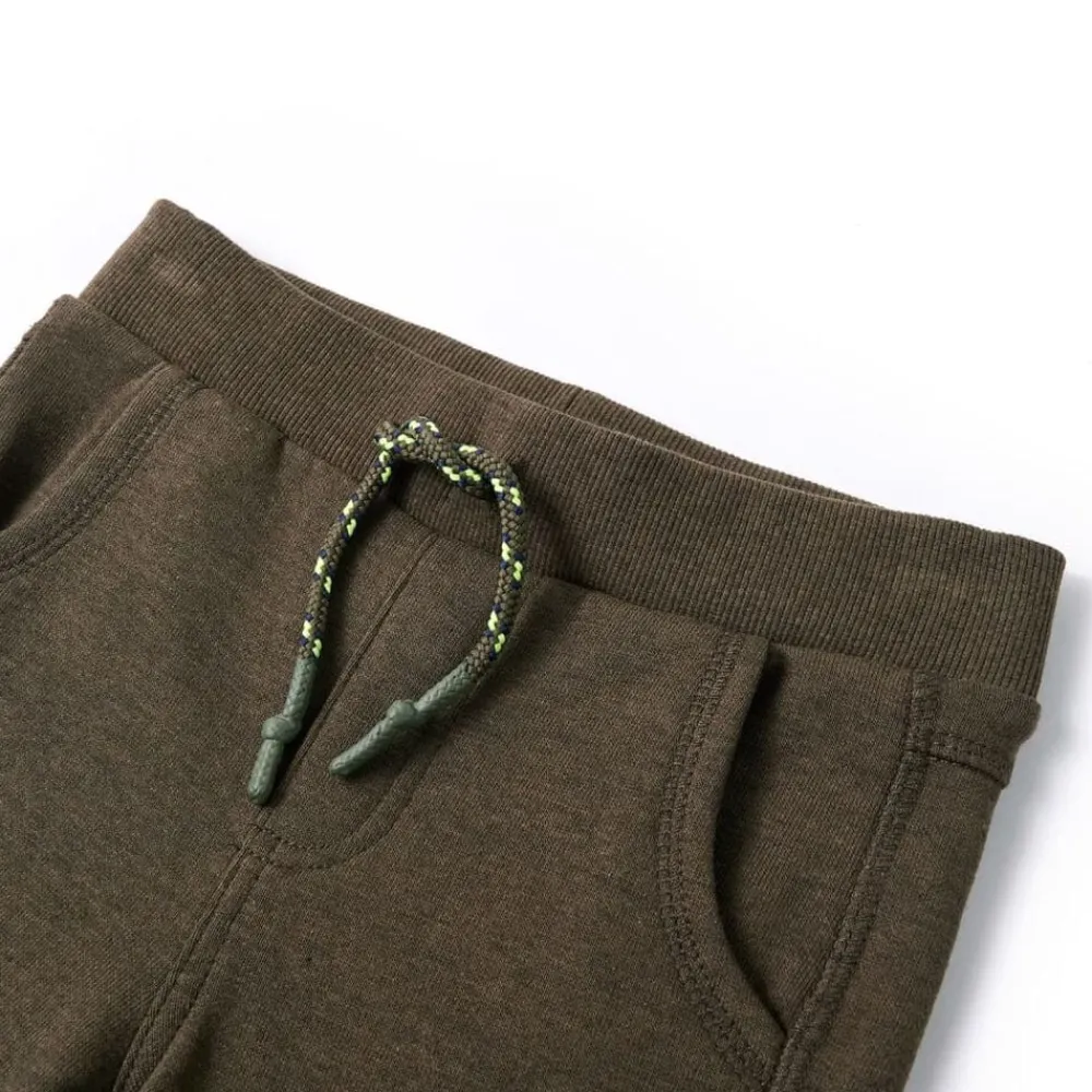 Vêtements & Accessoires-vidaXL Pantalon de survêtement pour enfants mélange kaki 92