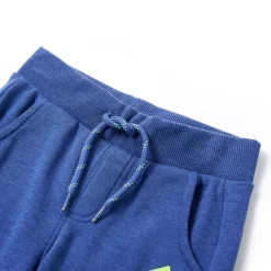 Vêtements & Accessoires-vidaXL Pantalon de survêtement pour enfants mélange 104 Bleu
