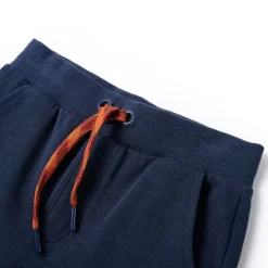 Vêtements & Accessoires-vidaXL Pantalon de survêtement pour enfants mélange 92 Bleu marine