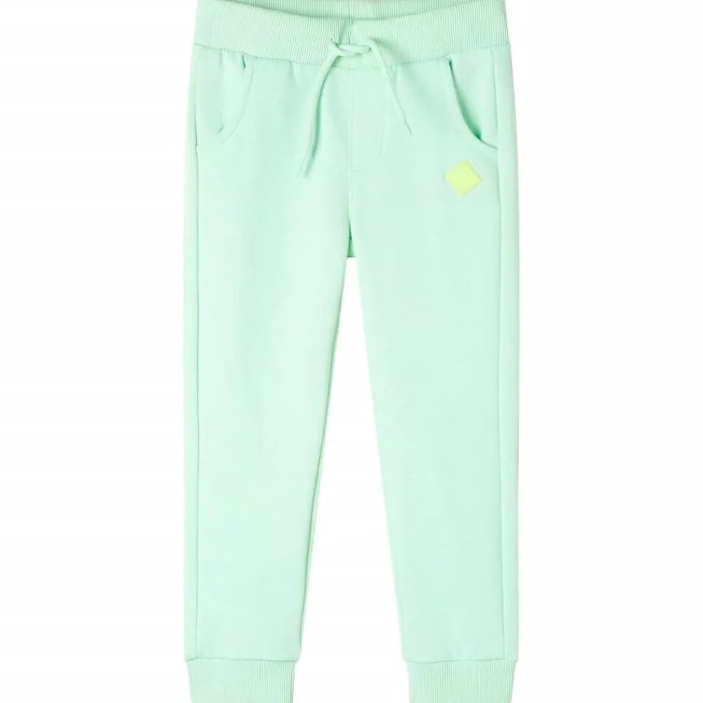 Vêtements & Accessoires-vidaXL Pantalon de survêtement pour enfants vif 104 Vert