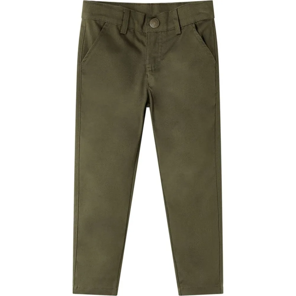 Vêtements & Accessoires-vidaXL Pantalon pour enfants 92 Kaki