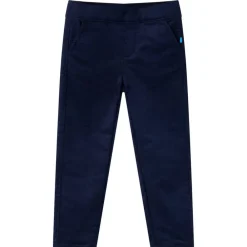 Vêtements & Accessoires-vidaXL Pantalons pour enfants 92 bleu marine foncé