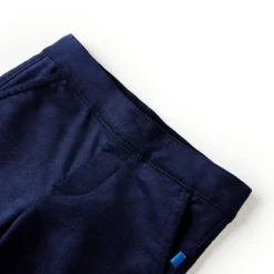 Vêtements & Accessoires-vidaXL Pantalons pour enfants 92 bleu marine foncé