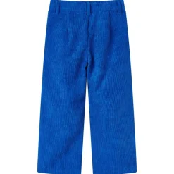 vidaXL Pantalons pour enfants velours côtelé bleu cobalt 92