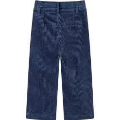 Vêtements & Accessoires-vidaXL Pantalons pour enfants velours côtelé bleu marine 92
