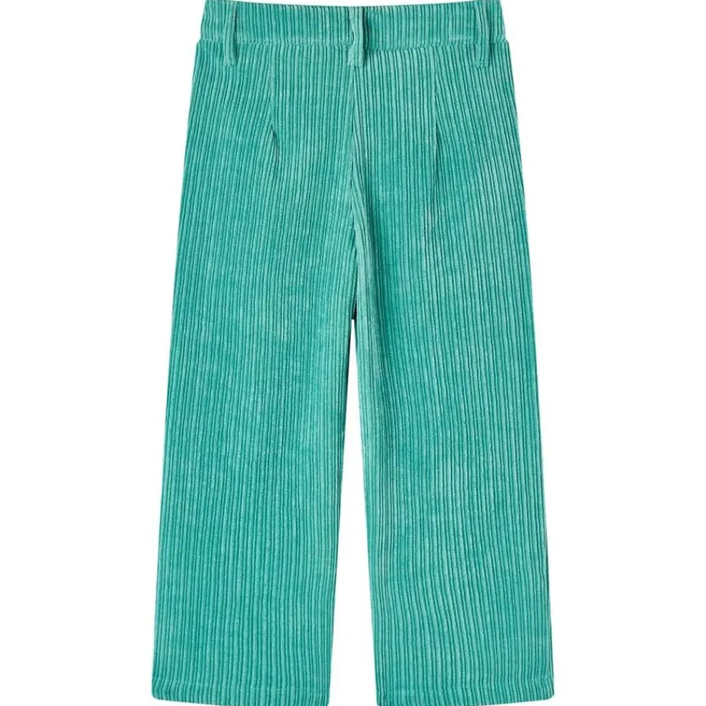 Vêtements & Accessoires-vidaXL Pantalons pour enfants velours côtelé vert menthe 92