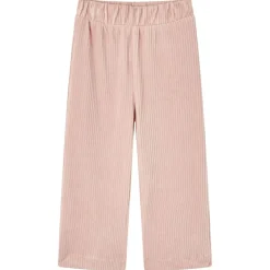 Vêtements & Accessoires-vidaXL Pantalons pour enfants velours côtelé 104 Rose clair