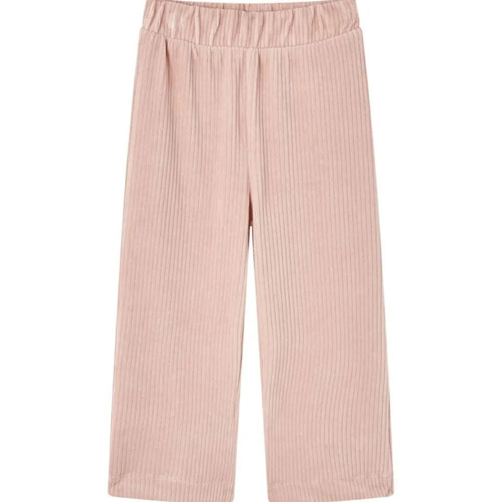 Vêtements & Accessoires-vidaXL Pantalons pour enfants velours côtelé 104 Rose clair