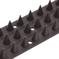 vidaXL Épis de contrôle d'oiseau 49 x 4,5 x 1,7 cm jeu de 20