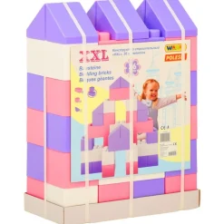Jouets & Équipement D'Éveil Pour Bébés-vidaXL Polesie Wader Blocs en jouet XXL 36 pcs Rose et violet